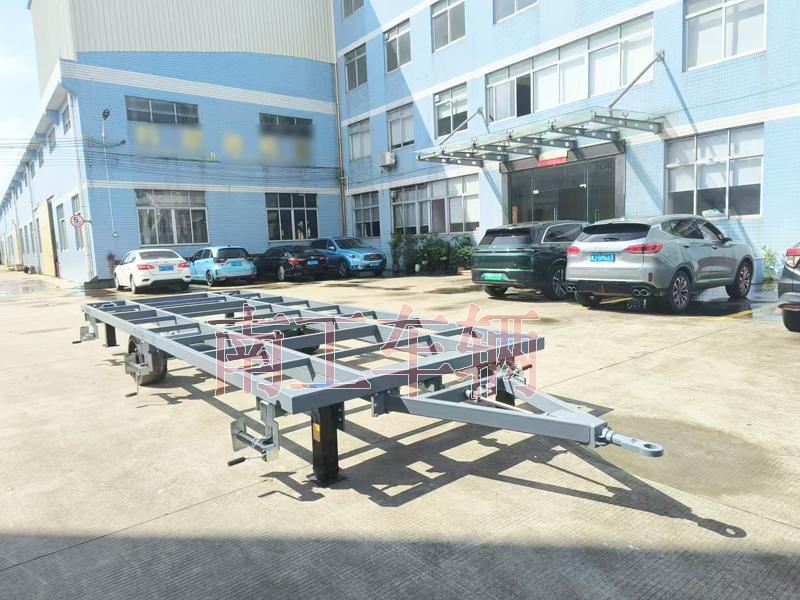 7吨骨架式ATV开元网页版_开元(中国) 2轮灰色工具拖车