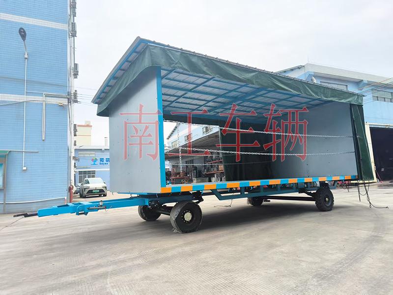5吨雨篷拖车 牵引式雨棚开元网页版_开元(中国)